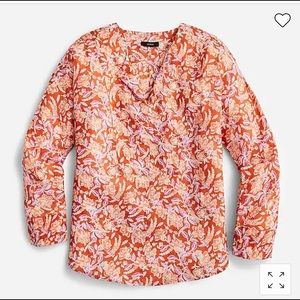 J. Crew Long Sleeve Tunic Top